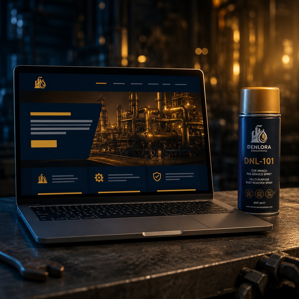 Denlora Endüstriyel'in Yeni Web Sitesi Yayında!